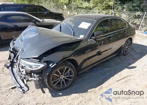 2020 BMW 330I xDrive из США, поврежденный, VIN 3MW5R7J0XL8B23962